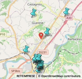 Mappa Strada Porini, 12050 Vaccheria , Italia (2.5665)