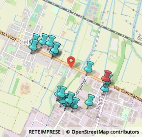 Mappa Via Romeo Veronesi, 42124 Cella RE, Italia (0.4945)