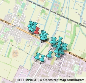 Mappa Via Romeo Veronesi, 42124 Cella RE, Italia (0.31333)
