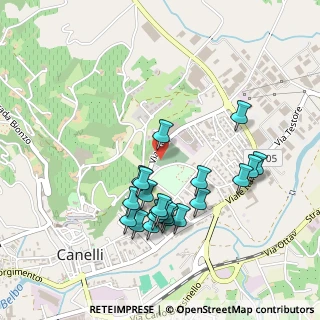 Mappa Via Asti, 14053 Canelli AT, Italia (0.464)