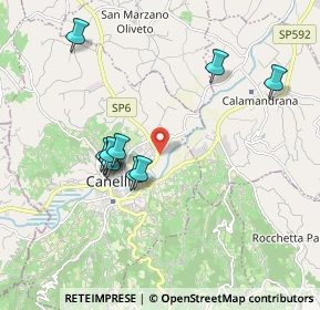 Mappa SP 105, 14053 Canelli AT, Italia (1.74091)