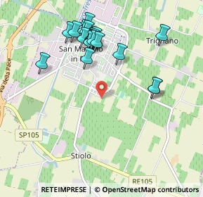 Mappa Via Boccaccio, 42018 San Martino in Rio RE, Italia (1.0295)