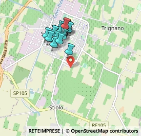 Mappa Via Boccaccio, 42018 San Martino in Rio RE, Italia (0.8475)