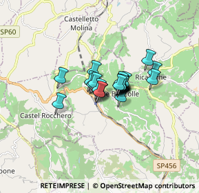 Mappa Regione Vignale, 15010 Alice Bel Colle AL, Italia (0.86667)