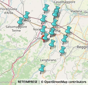 Mappa Str. Cavalli, 43038 Sala Baganza PR, Italia (13.92059)