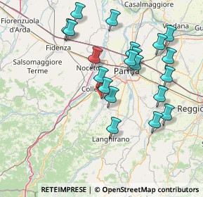 Mappa Str. Cavalli, 43038 Sala Baganza PR, Italia (15.5395)