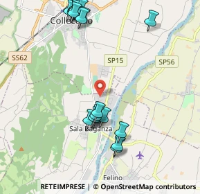Mappa Str. Cavalli, 43038 Sala Baganza PR, Italia (2.4205)