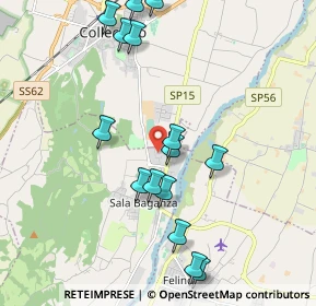 Mappa Str. Cavalli, 43038 Sala Baganza PR, Italia (2.15)