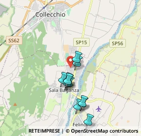 Mappa Str. Cavalli, 43038 Sala Baganza PR, Italia (1.61545)