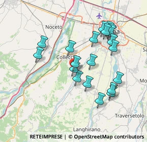 Mappa Str. Cavalli, 43038 Sala Baganza PR, Italia (7.2175)