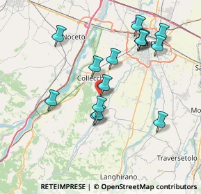 Mappa Str. Cavalli, 43038 Sala Baganza PR, Italia (7.402)