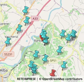 Mappa Strada Giro della Valle, 12050 Barbaresco CN, Italia (2.205)