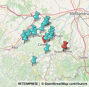 Mappa Via Beppe Fenoglio, 14053 Canelli AT, Italia (10.68556)