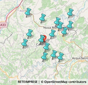 Mappa Via Beppe Fenoglio, 14053 Canelli AT, Italia (6.62125)