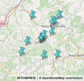 Mappa Via Beppe Fenoglio, 14053 Canelli AT, Italia (5.48615)