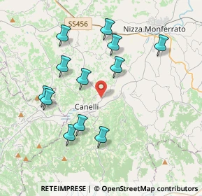 Mappa Via Beppe Fenoglio, 14053 Canelli AT, Italia (3.88833)