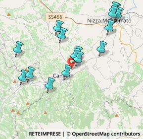 Mappa Via Beppe Fenoglio, 14053 Canelli AT, Italia (4.28875)