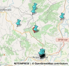 Mappa Piazza Guacchione, 15010 Alice Bel Colle AL, Italia (5.31444)