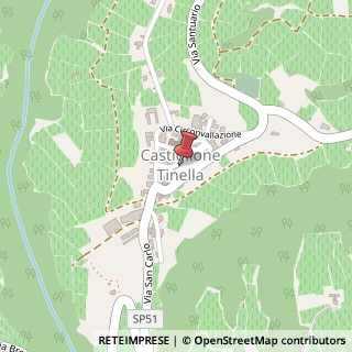 Mappa Piazza XX Settembre, 13, 12053 Castiglione Tinella CN, Italia, 12053 Castiglione Tinella, Cuneo (Piemonte)