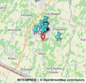 Mappa Via Rubiera, 42018 San Martino In Rio RE, Italia (1.444)