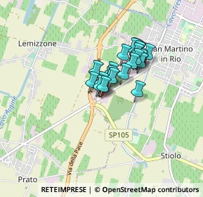 Mappa Via Provinciale per Reggio, 42018 Correggio RE, Italia (0.6)