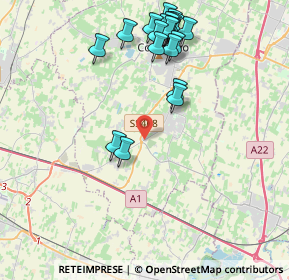 Mappa Via Provinciale per Reggio, 42018 Correggio RE, Italia (4.468)