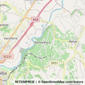 Mappa Barbaresco