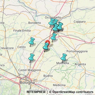 Mappa Via Lavinia Fontana, 40051 Malalbergo BO, Italia (11.55333)