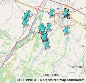 Mappa Via Achille Grandi, 43038 Sala Baganza PR, Italia (6.29333)