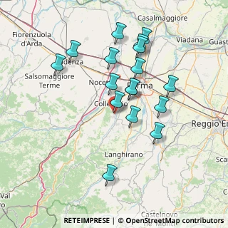 Mappa Via Achille Grandi, 43038 Sala Baganza PR, Italia (14.06059)