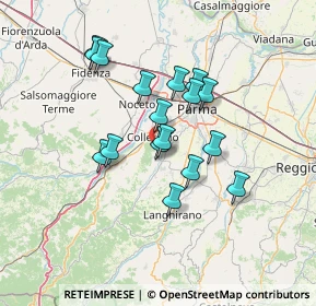 Mappa Via Achille Grandi, 43038 Sala Baganza PR, Italia (11.59824)