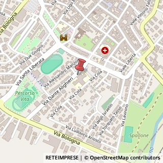 Mappa Via Dante Alighieri, 6, 44042 Cento, Ferrara (Emilia Romagna)