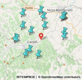 Mappa Via Cav. Ottavio Riccadonna, 14053 Canelli AT, Italia (4.33875)
