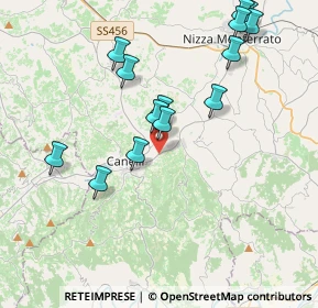 Mappa Via Cav. Ottavio Riccadonna, 14053 Canelli AT, Italia (4.16929)