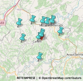 Mappa Via Cav. Ottavio Riccadonna, 14053 Canelli AT, Italia (5.68083)