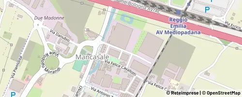 Mappa Reggio nell’Emilia