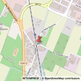 Mappa Via della Stazione, 6, 41019 Soliera, Modena (Emilia Romagna)