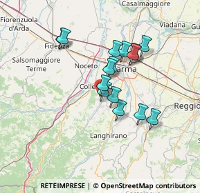 Mappa Via 43038, 43038 Sala Baganza PR, Italia (11.30533)