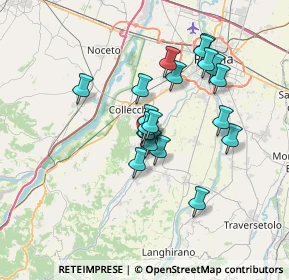 Mappa Via 43038, 43038 Sala Baganza PR, Italia (5.595)