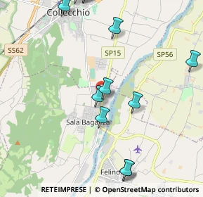 Mappa Via 43038, 43038 Sala Baganza PR, Italia (2.51583)