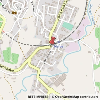 Mappa Via XX Settembre, 3, 12052 Neive, Cuneo (Piemonte)
