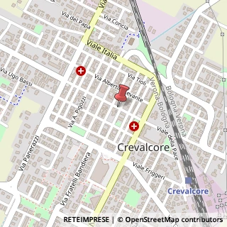Mappa Via Giacomo Matteotti,  94, 40014 Crevalcore, Bologna (Emilia Romagna)