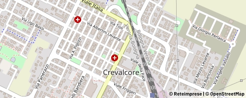 Mappa Crevalcore