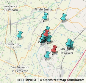 Mappa Via Aroldo Bonzagni, 44042 Cento FE, Italia (4.3255)