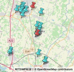 Mappa Via A. Toscanini, 41019 Soliera MO, Italia (4.353)