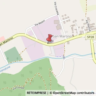Mappa Via San Martino,  85, 12032 Barge, Cuneo (Piemonte)