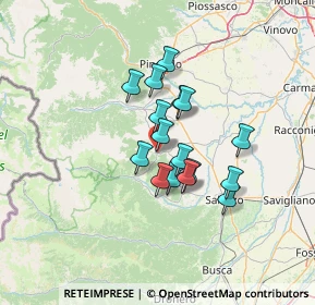 Mappa Via Divisione Cuneense, 12032 Barge CN, Italia (9.7875)
