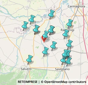 Mappa 12030 Villanova Solaro CN, Italia (7.07111)