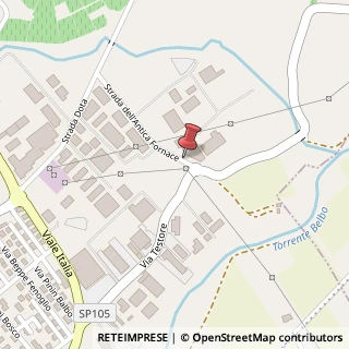 Mappa Strada dell'Antica Fornace, 39, 14053 Canelli, Asti (Piemonte)