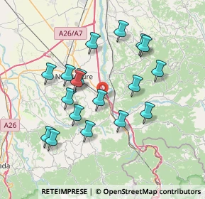 Mappa Via Gaetano Donizetti, 15069 Serravalle Scrivia AL, Italia (7.10167)